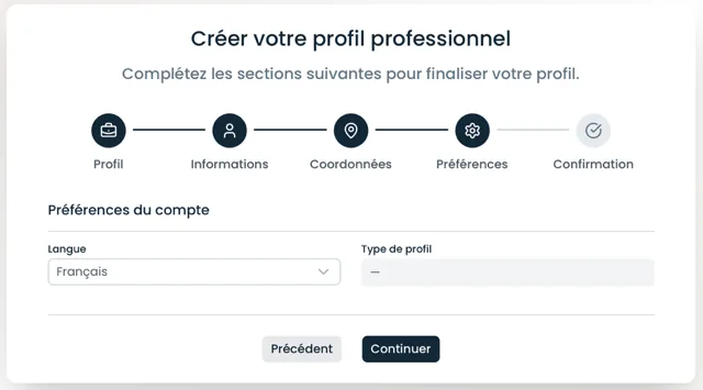 Préférences